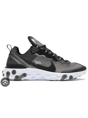 Nike React Element 87 Anthracite/black/white Aq1090-001 Size 11.5